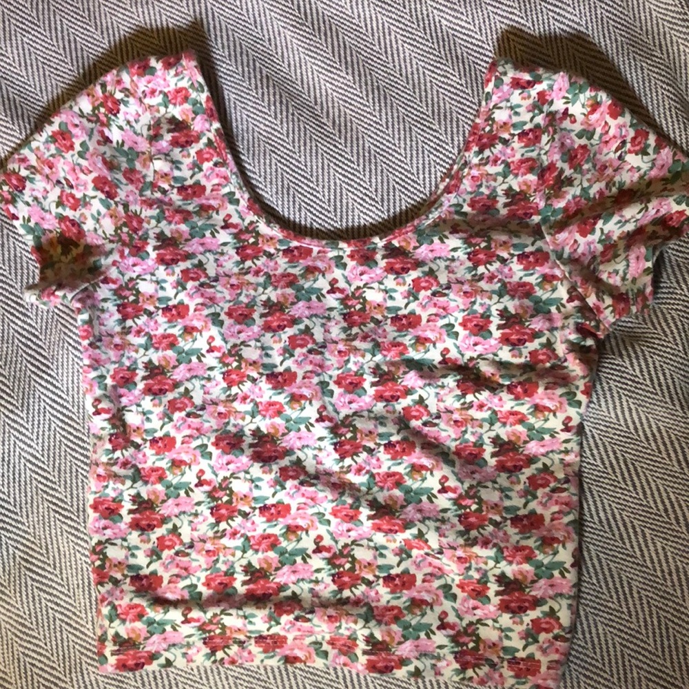Floral Crop Top